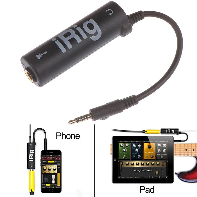 Interface de grabación I-Rig para teléfono - genérico