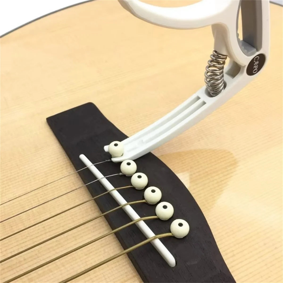 Cejilla Miwayer – Guitarra Acústica, Clásica, Eléctrica y Ukulele | 6 Cuerdas