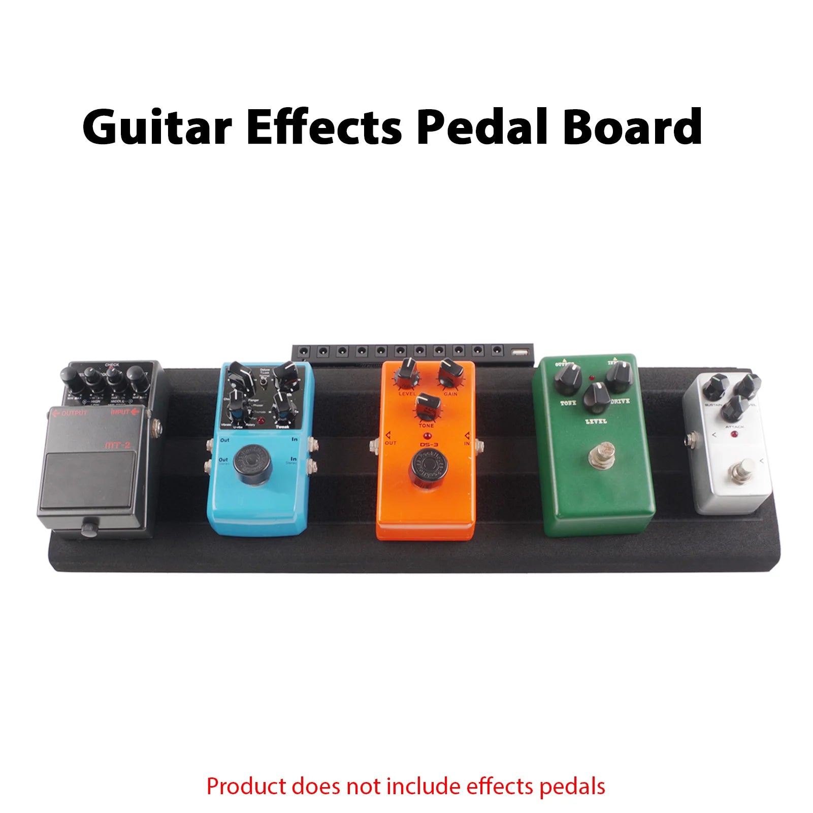 Pedalboard EVA Alta Densidad – Liviano, Portátil con Cinta Adhesiva y Organizador de Cables