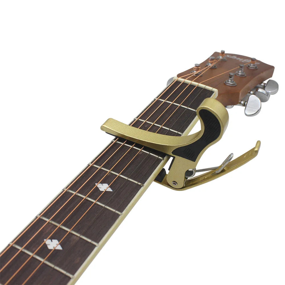 Cejilla Universal Zinc – Guitarra Acústica, Clásica y Eléctrica | Ajuste de Tono