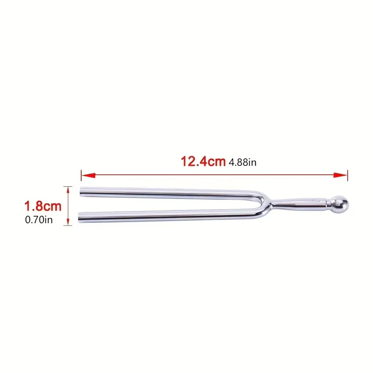 Diapásón de Afinación 440Hz Miwayer – Estándar Musical | Aleación de Aluminio | Con Martillo y Bolsa