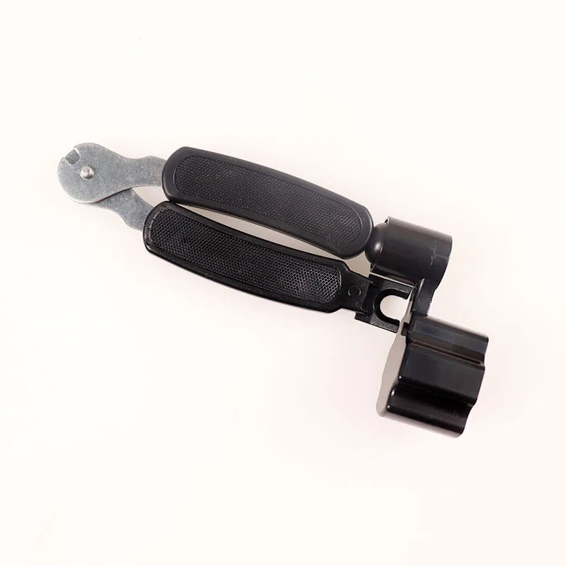 Herramienta 3 en 1 para Cambio de Cuerdas – Cortador, Enrollador y Extractor de Clavija