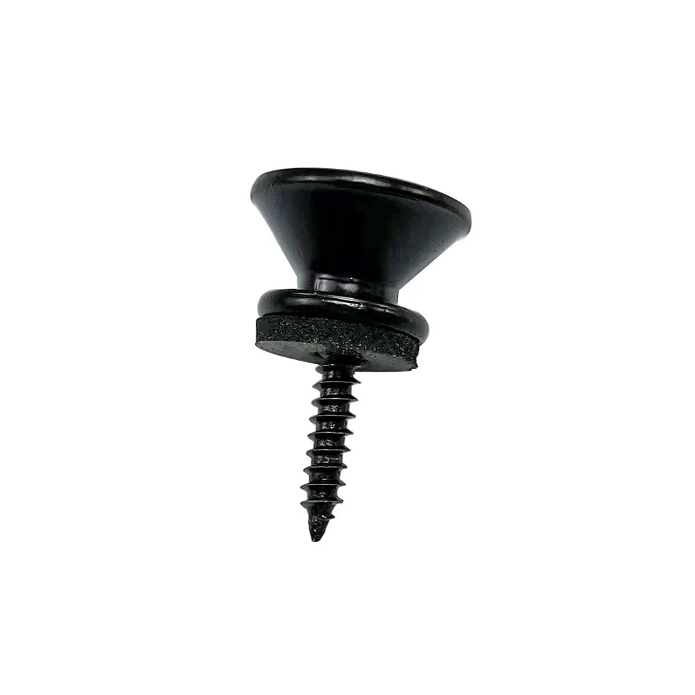 Botones de Correa Metal – 2 Unidades | Para Guitarra Eléctrica, Bajo y Ukulele | Multicolor