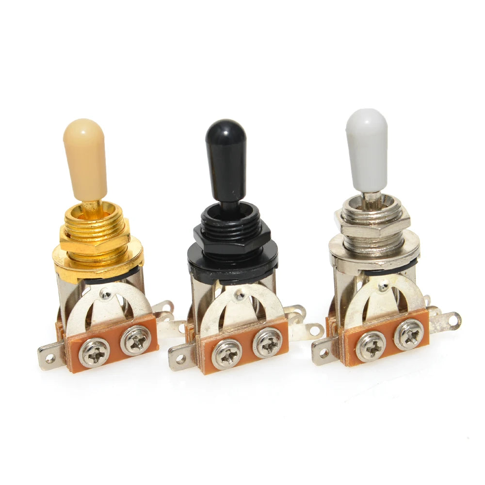 Selector de Pastillas 3 Vías para Guitarra LP – Toggle Switch con Tapa