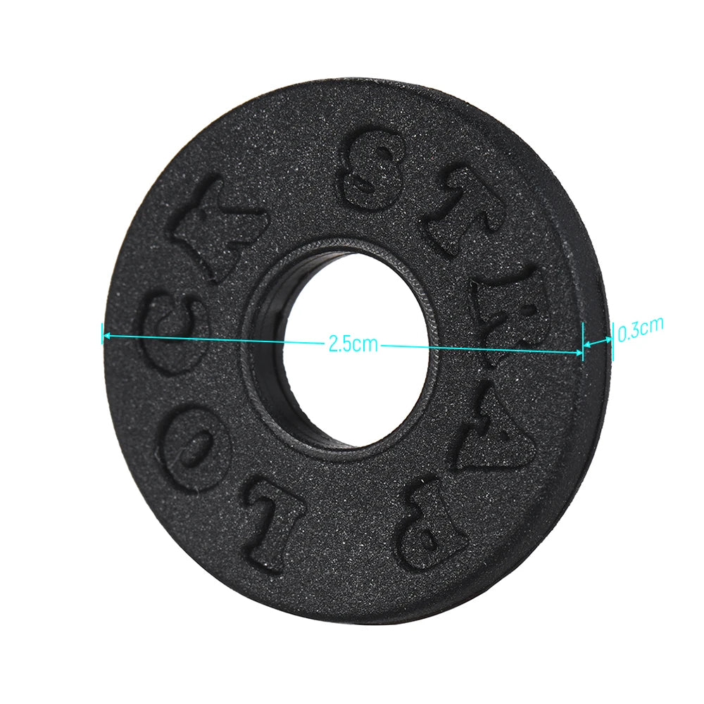 Seguros de Correa Goma – 4 Unidades | Strap Locks para Guitarra y Bajo