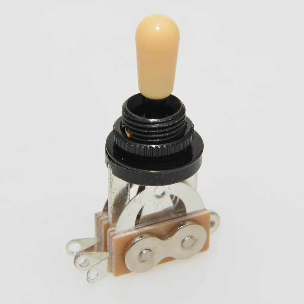Selector de Pastillas 3 Vías para Guitarra LP – Toggle Switch con Tapa