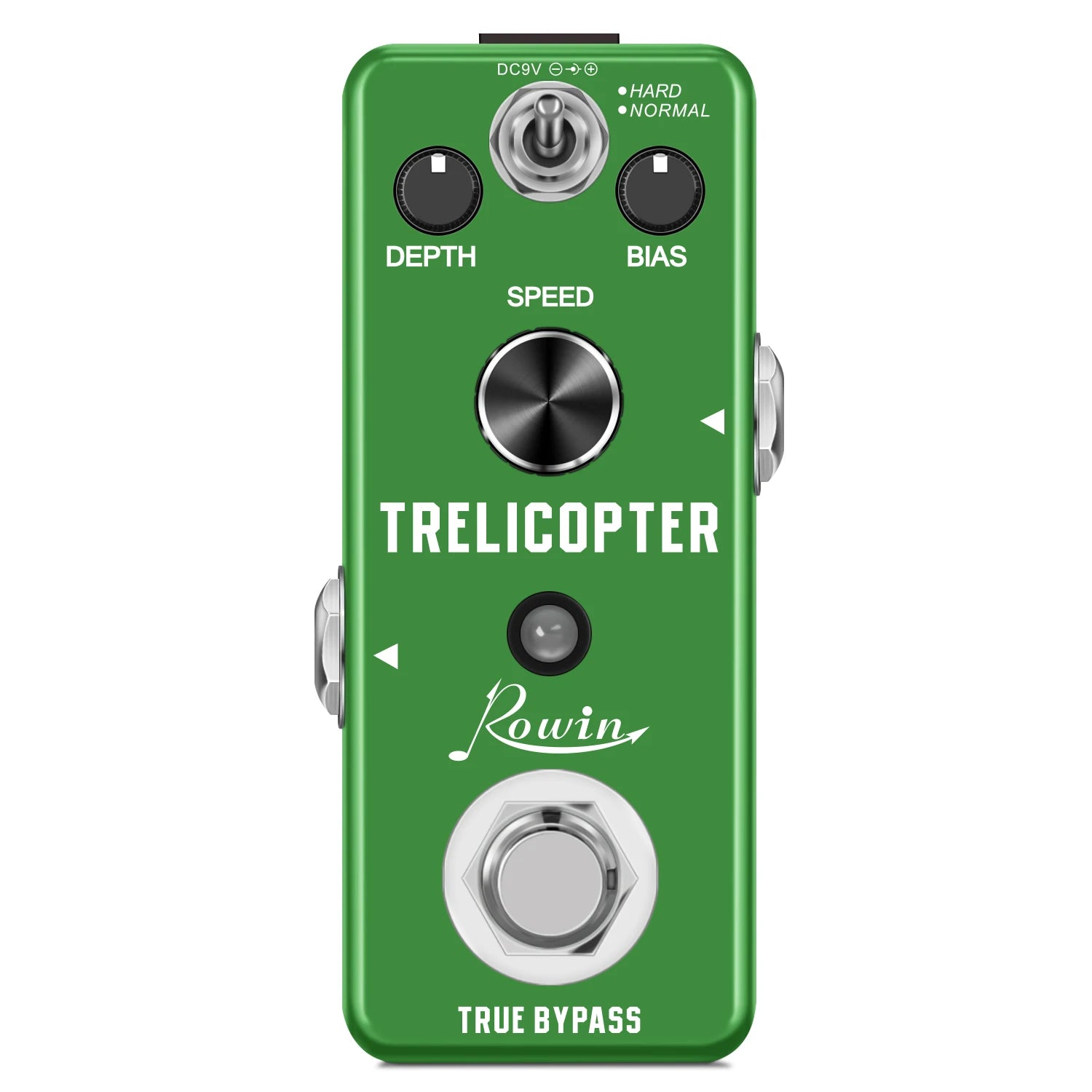 Pedales de Efectos Rowin — Fuzz, Chorus, Delay, Phaser, Distortion y más