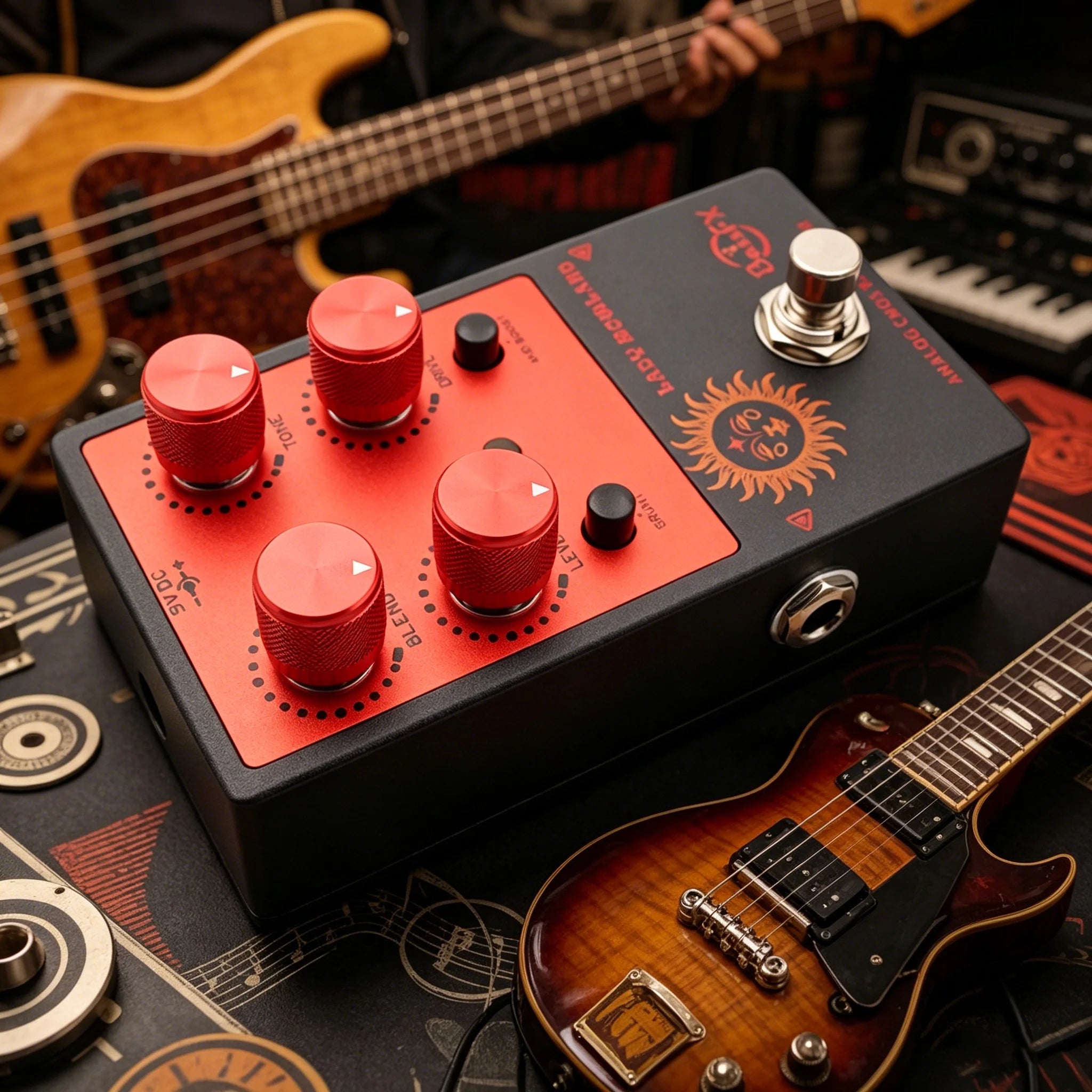 Pedales de Efectos Analógicos para Bajo Fanmuzk – Elige tu Modelo