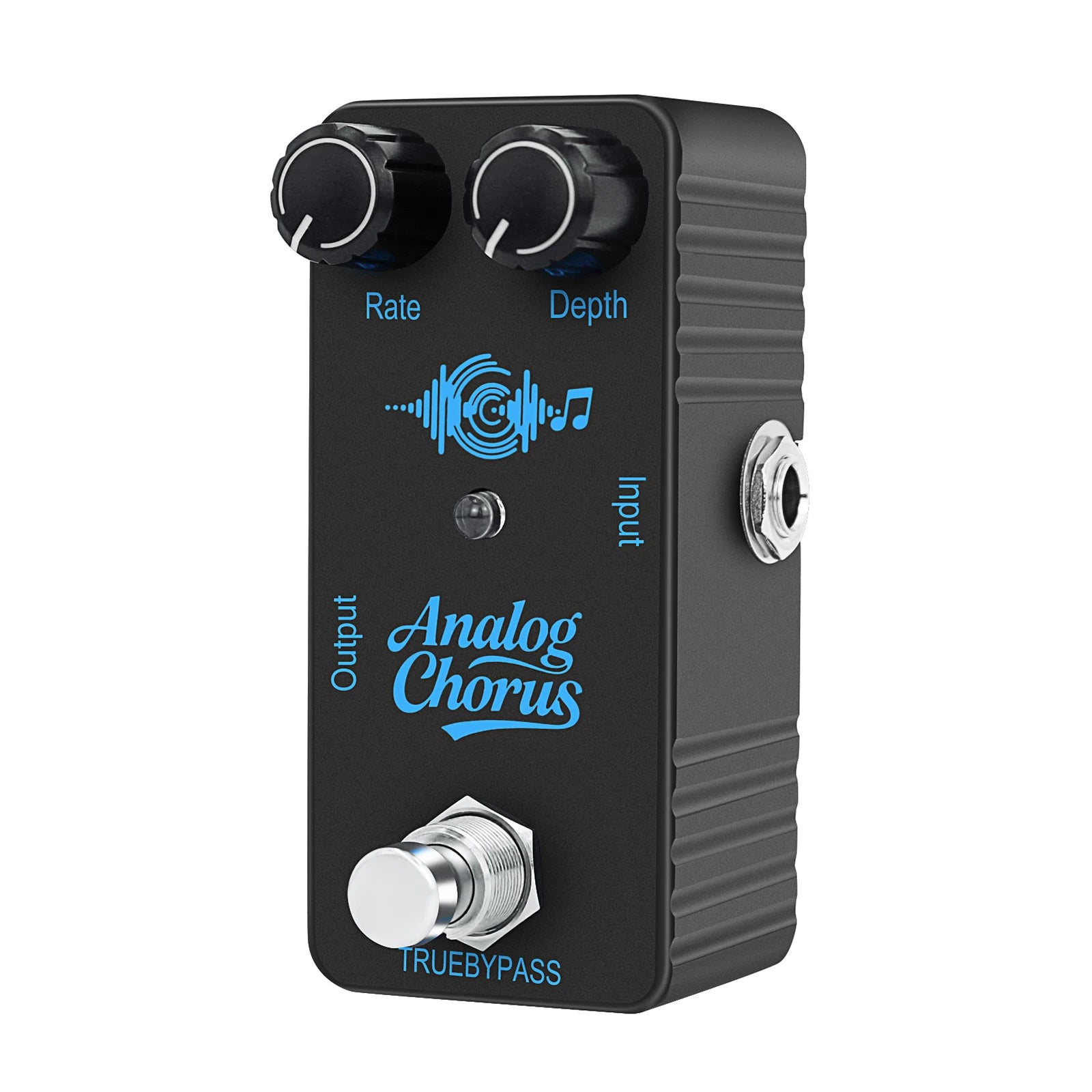 Mini pedal de efectos para guitarra - Modulación, distorsión, retardo, overdrive.