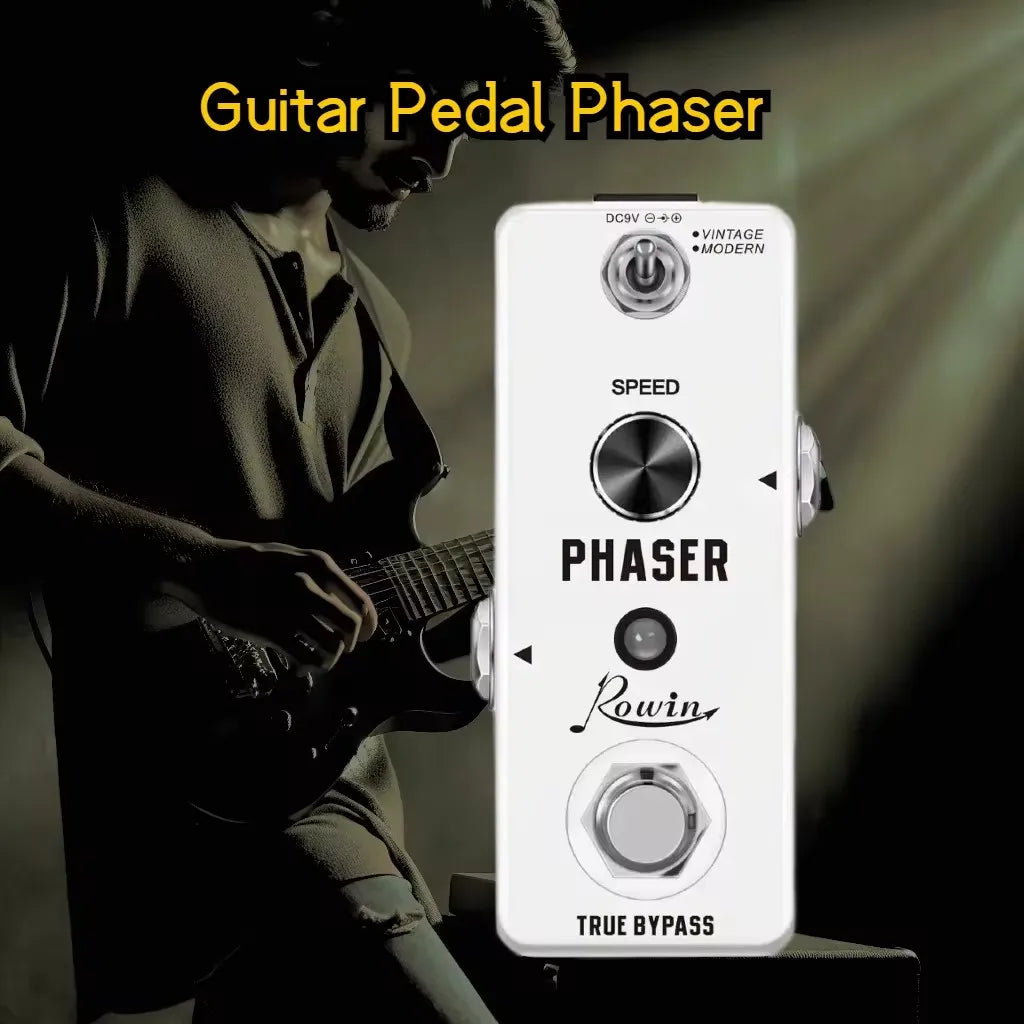 Pedales de Efectos Rowin — Fuzz, Chorus, Delay, Phaser, Distortion y más