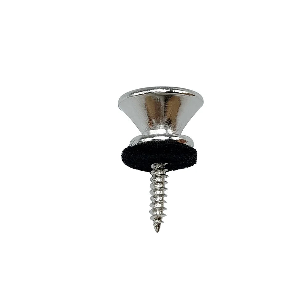 Botones de Correa Metal – 2 Unidades | Para Guitarra Eléctrica, Bajo y Ukulele | Multicolor