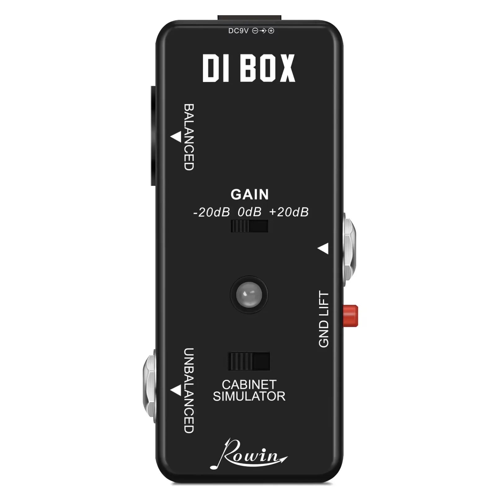 Pedales de Efectos Rowin — Fuzz, Chorus, Delay, Phaser, Distortion y más