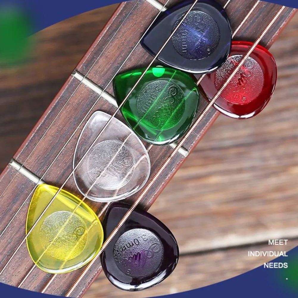 Púas Alice Stubby ABS – Set 6 Unidades | Grosor 1mm, 2mm, 3mm