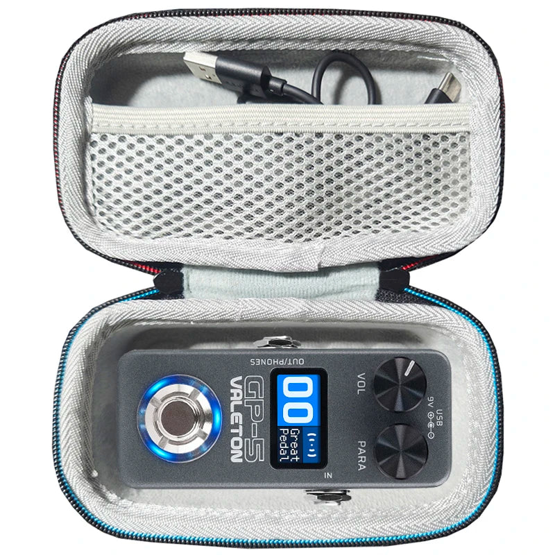 Estuche Protector EVA para VALETON GP-5 – Funda Rígida Impermeable de Viaje