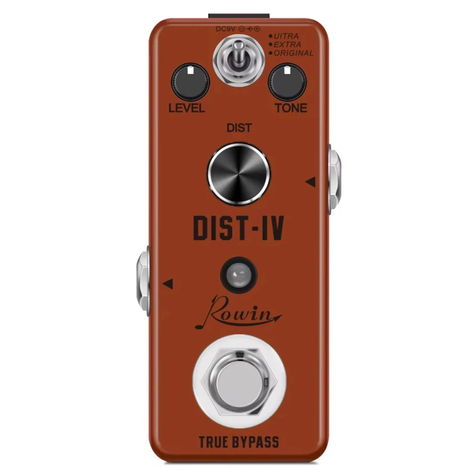 Pedales de Efectos Rowin — Fuzz, Chorus, Delay, Phaser, Distortion y más