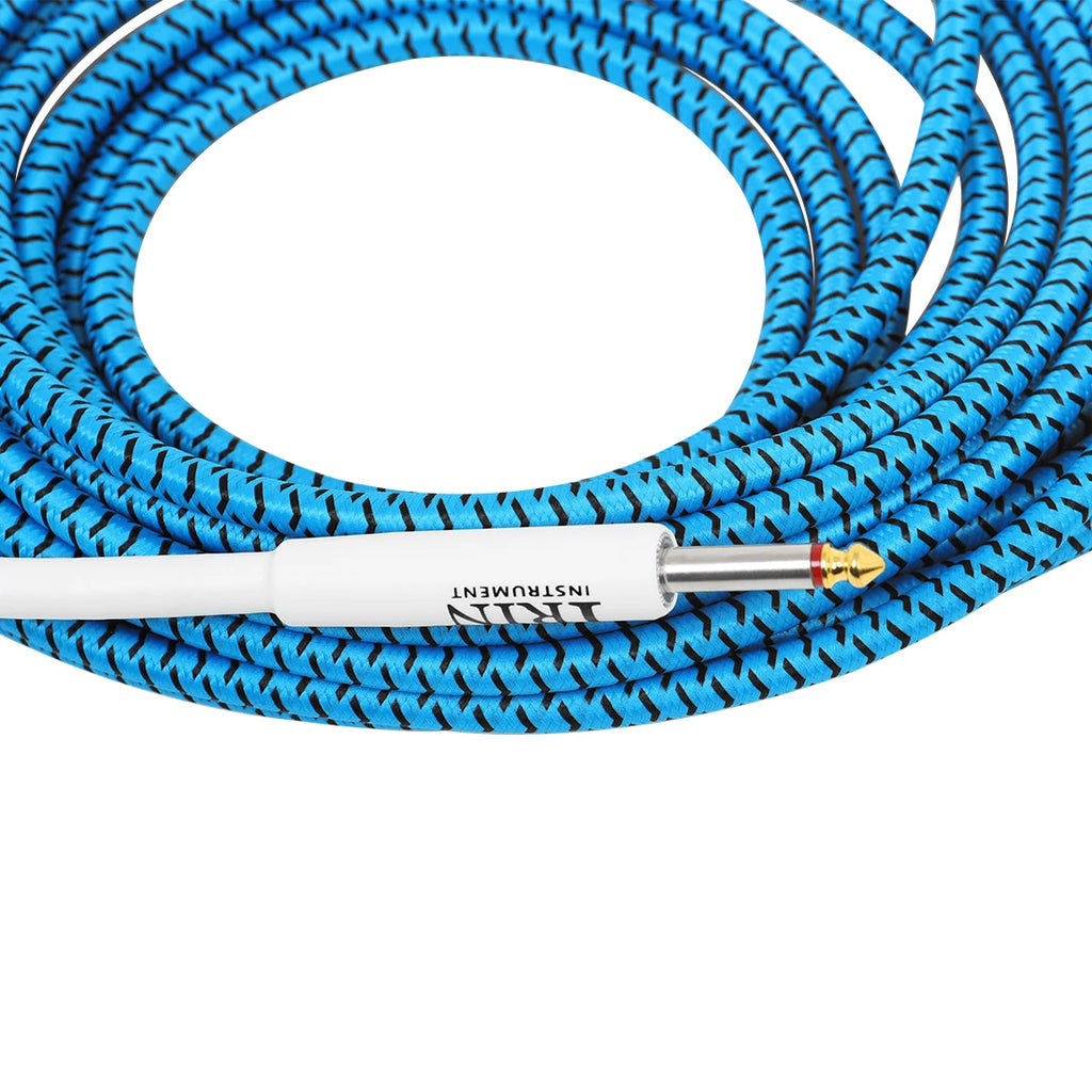 Cable de Guitarra IRIN Cobre Puro 6.35mm – 3/6/10M Anti-Ruido