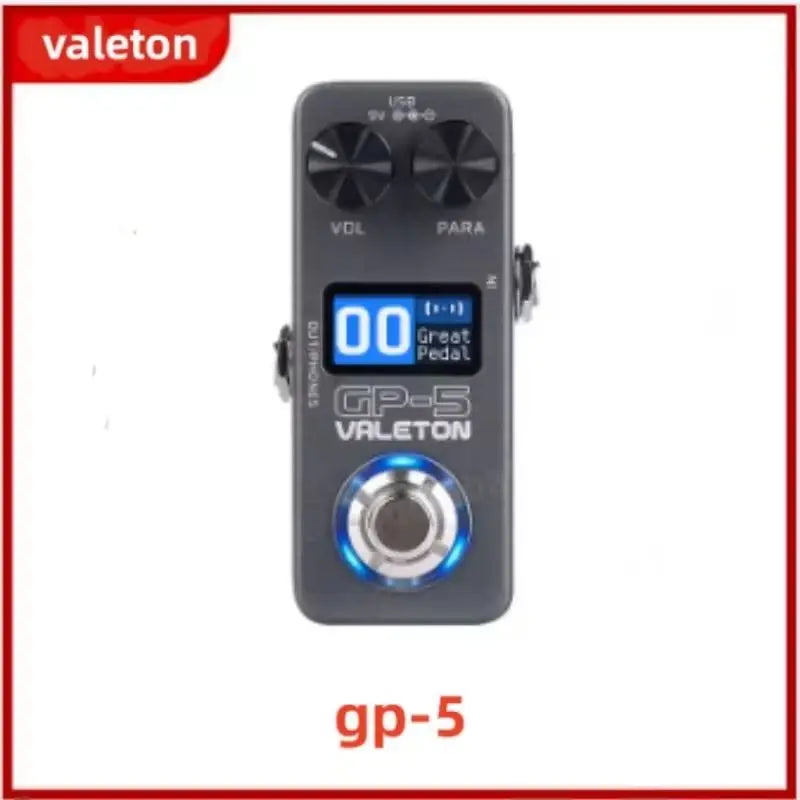 Procesador Multiefectos VALETON GP-5 – NAM & IR Loader para Guitarra Eléctrica