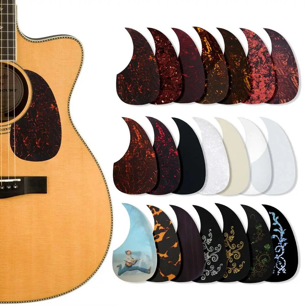 Pickguard Autoadhesivo para Guitarra Acústica – Protección Anti-Rasguños