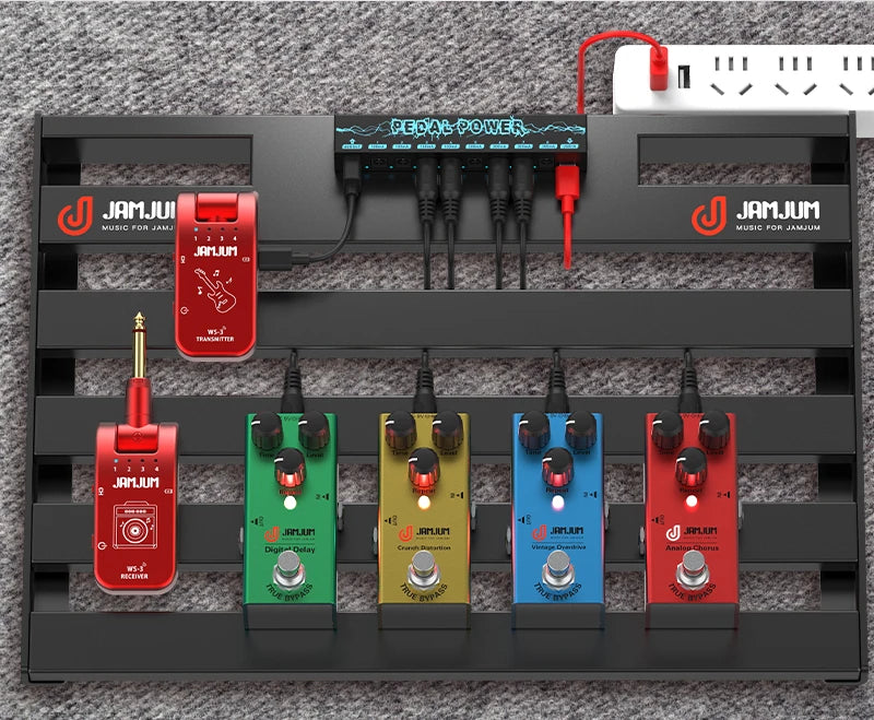 Fuente de Poder para pedales Stompbox 9V de alimentación