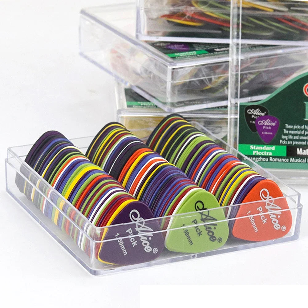 Púas / Uñetas para Guitarra – Pack de 10, 30 o 50 Unidades | Grosor 0.96mm | Multicolor