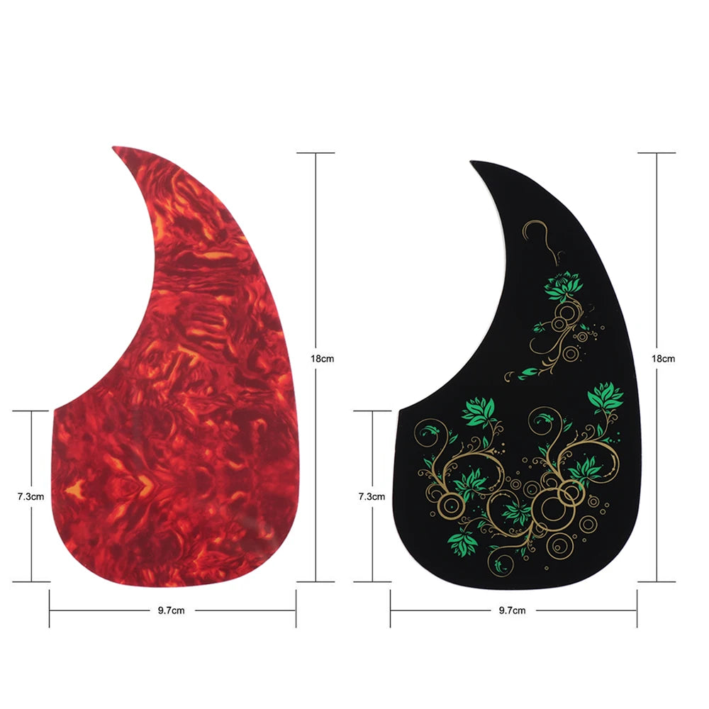Pickguard Autoadhesivo para Guitarra Acústica – Protección Anti-Rasguños