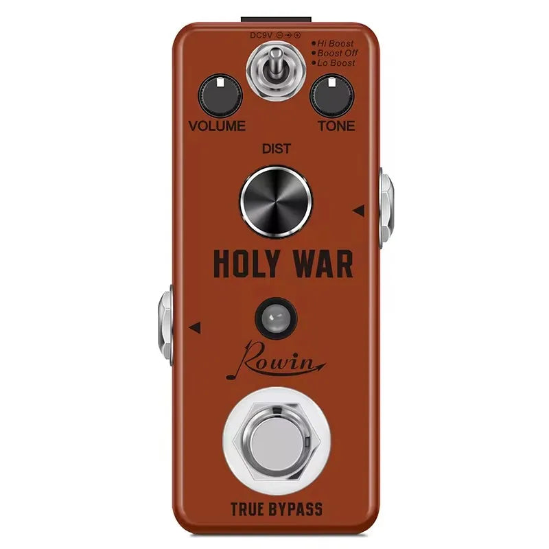 Pedales de Efectos Rowin — Fuzz, Chorus, Delay, Phaser, Distortion y más