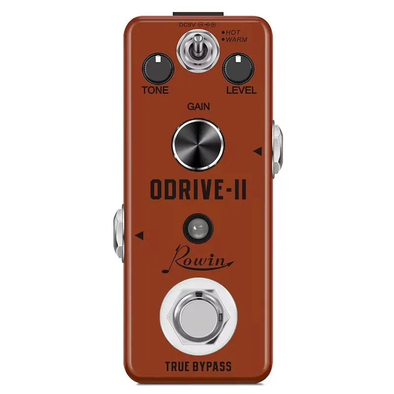 Pedales de Efectos Rowin — Fuzz, Chorus, Delay, Phaser, Distortion y más