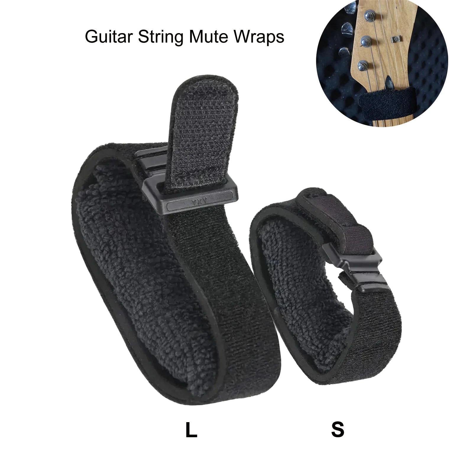 Silenciadores de Cuerdas Miwayer – Reductor de Ruido para Guitarra, Bajo y Ukulele