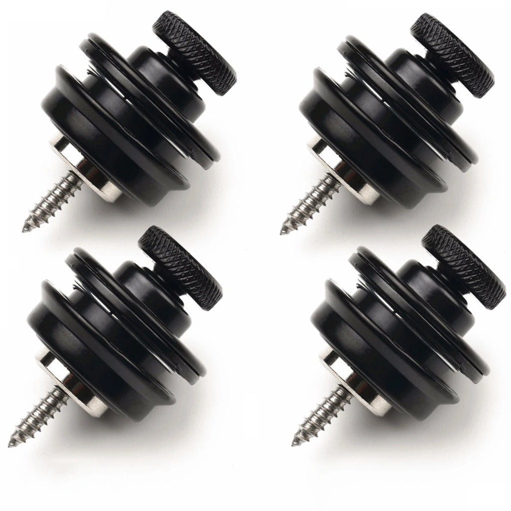 Strap Lock Miwayer Metal – Seguridad para Correa de Guitarra, Bajo y Ukulele