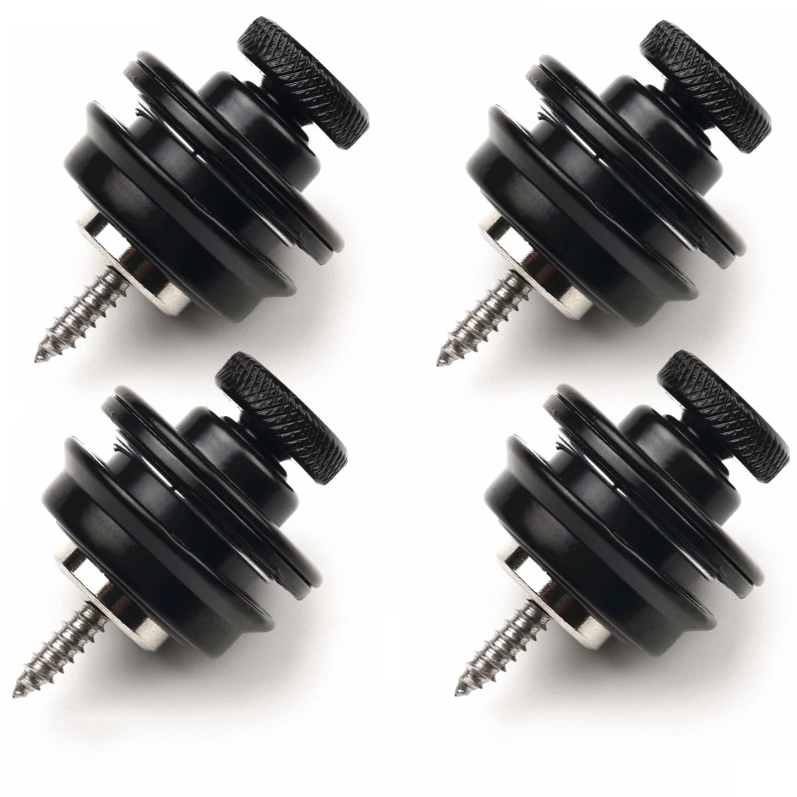 Strap Lock Miwayer Metal – Seguridad para Correa de Guitarra, Bajo y Ukulele