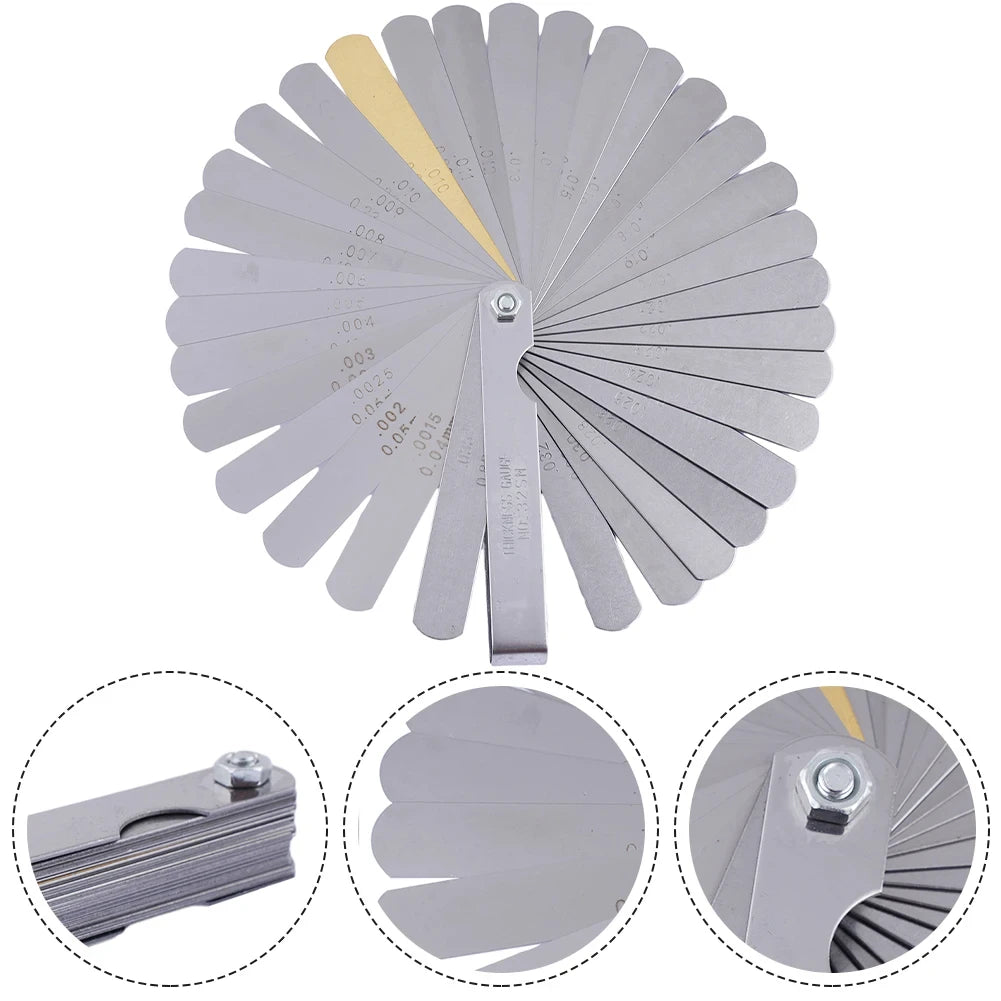 Set Calibrador de Trastes 32 Piezas – Herramienta de Luthería para Setup de Guitarra y Bajo