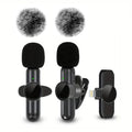 Micrófono Lavalier Inalámbrico Mini – iPhone y Android (1 o 2 micrófonos)