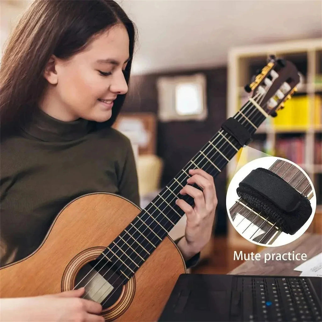 Silenciadores de Cuerdas Miwayer – Reductor de Ruido para Guitarra, Bajo y Ukulele
