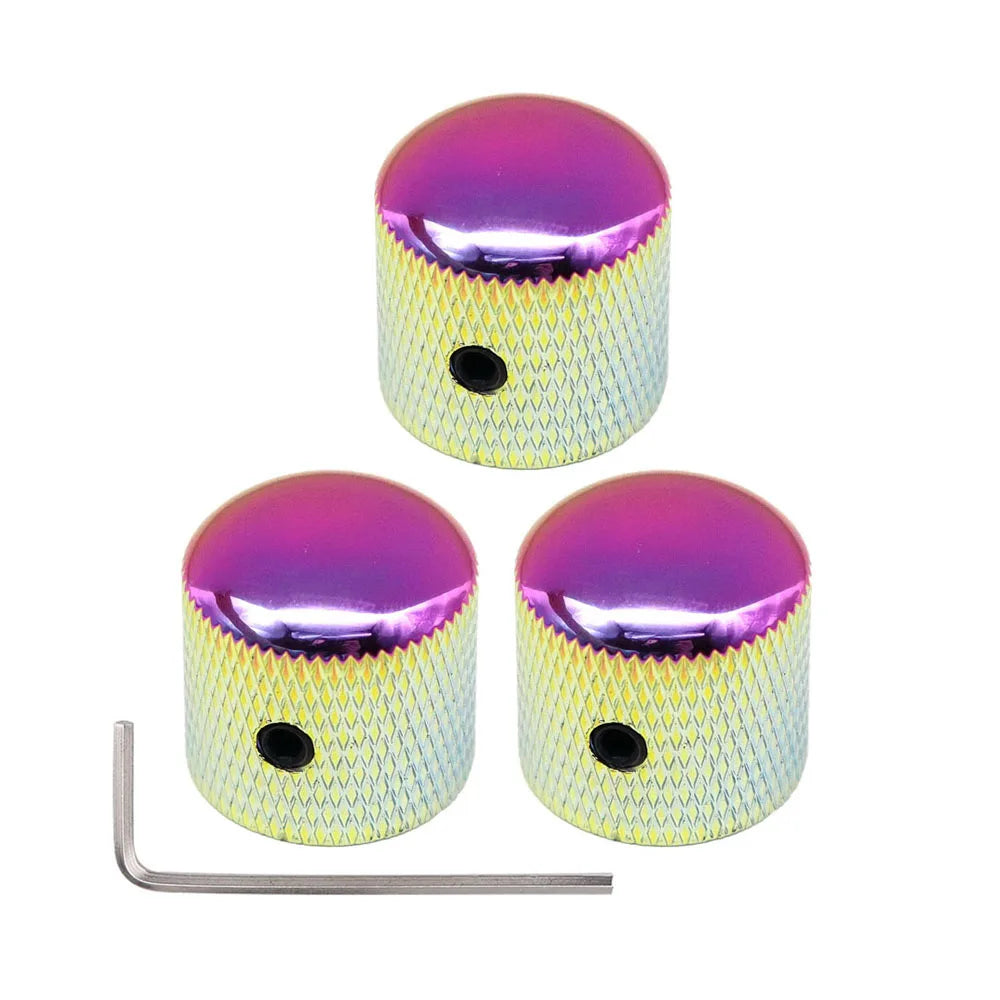 Perillas Dome para Bajo Eléctrico – 3 o 4 Unidades | Volumen y Tono | Varios Colores
