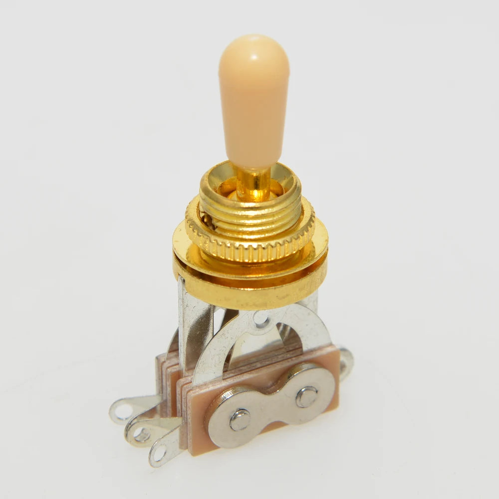 Selector de Pastillas 3 Vías para Guitarra LP – Toggle Switch con Tapa