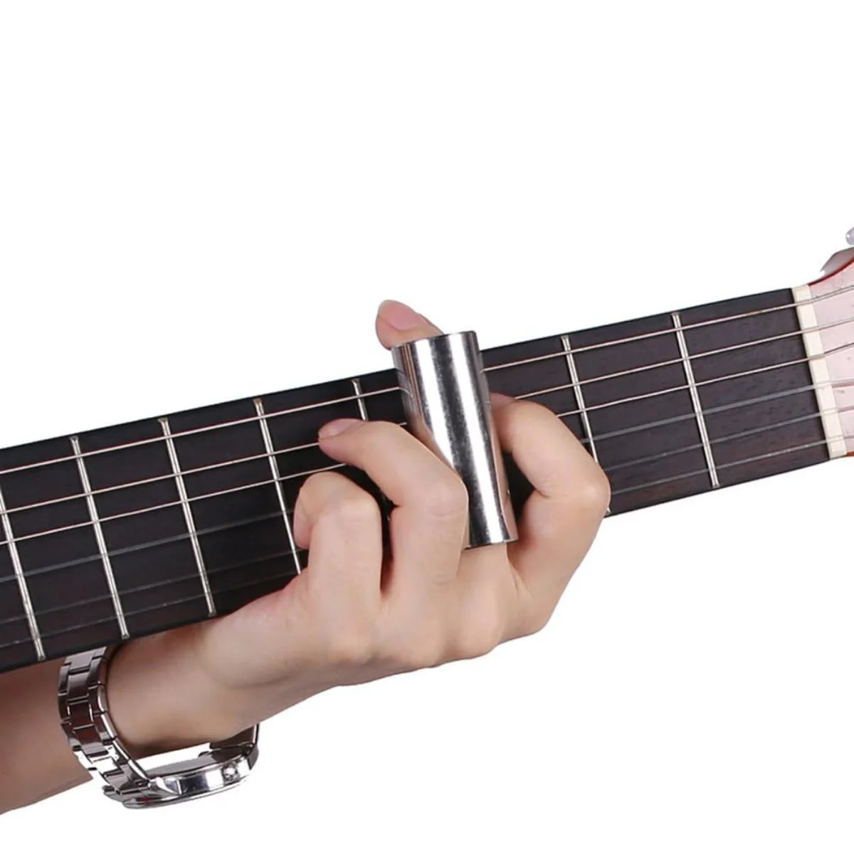 Slides Miwayer 60mm – Set 4 Piezas (Acero + ABS) para Guitarra Acústica y Bajo
