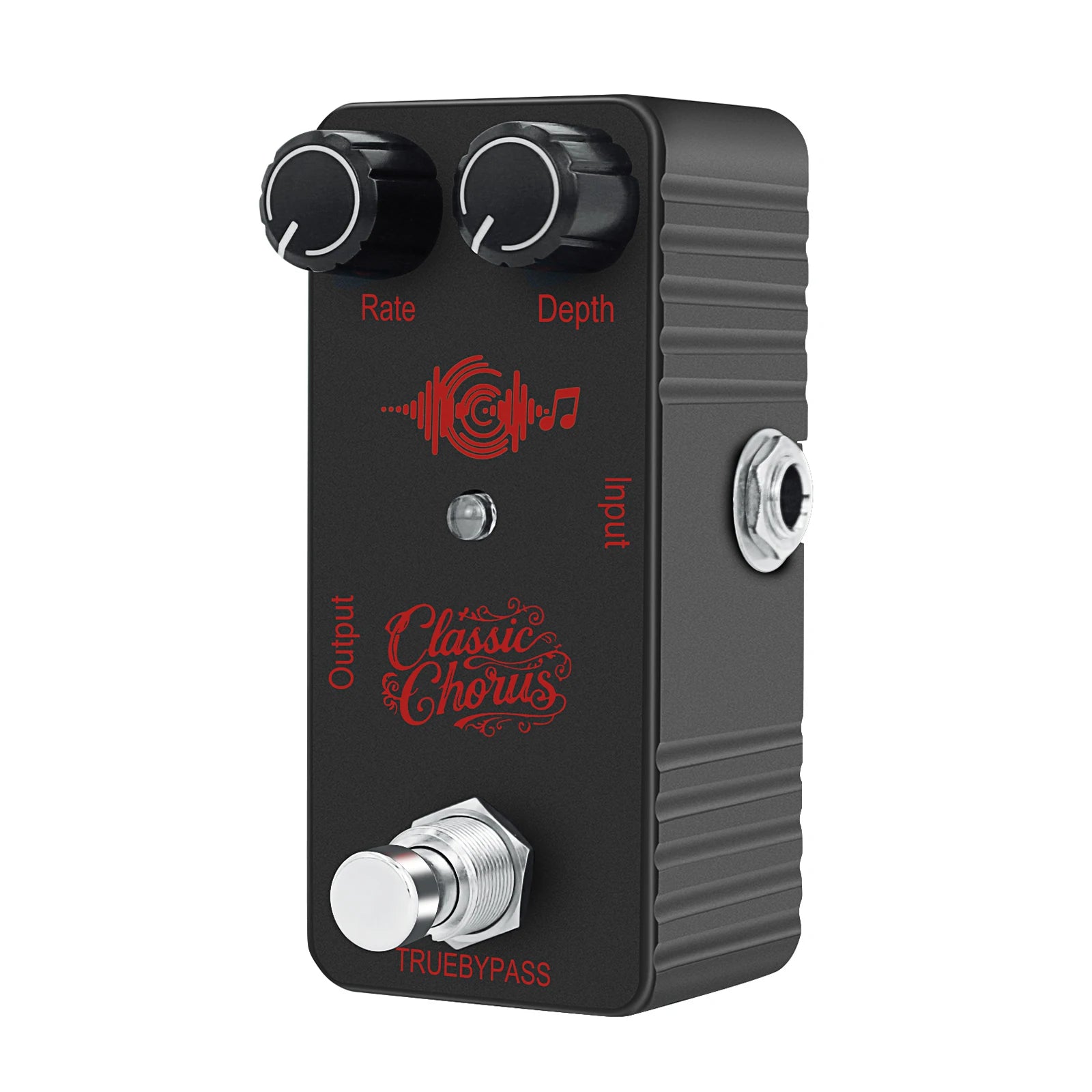 Mini pedal de efectos para guitarra - Modulación, distorsión, retardo, overdrive.