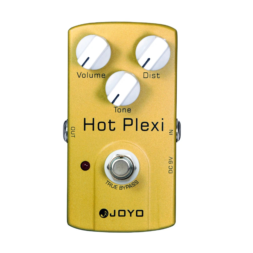 Pedal de Distorsión JOYO JF-32 Hot Plexi – Simulador de Amp JCM800 para Guitarra