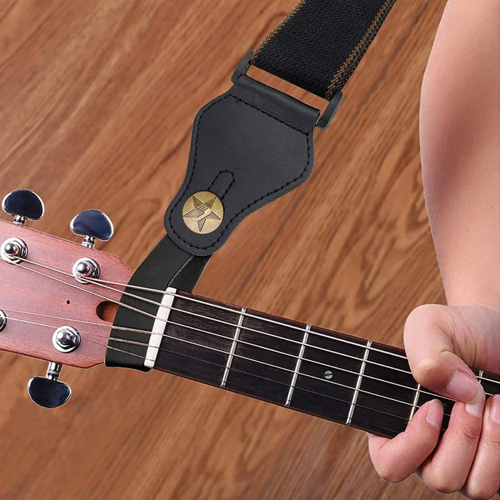 Adaptador de Correa para Clavijero Miwayer – Cuero | Guitarra Acústica, Clásica, Bajo y Ukulele