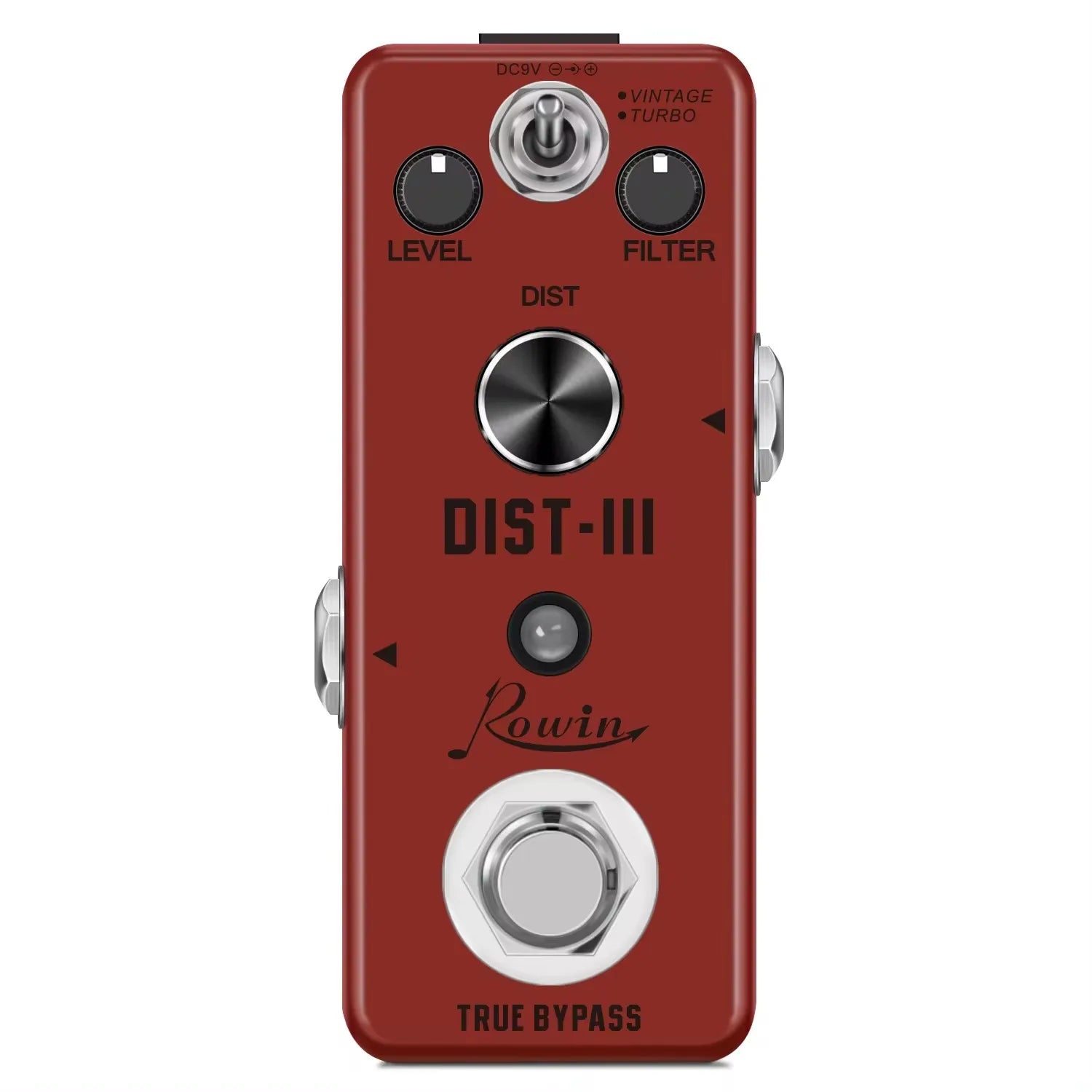 Pedales de Efectos Rowin — Fuzz, Chorus, Delay, Phaser, Distortion y más
