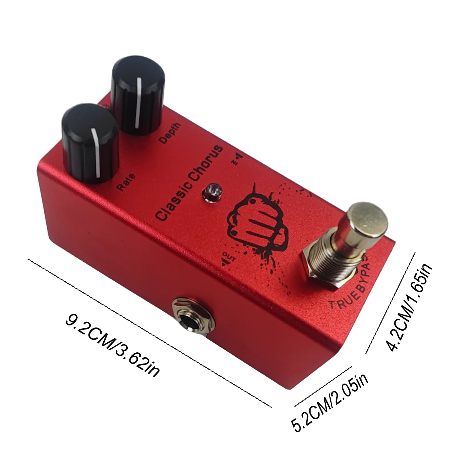 Efectos Stompbox para Guitarra: Modulaciones, Distorsiones, Overdrive, Retardos.