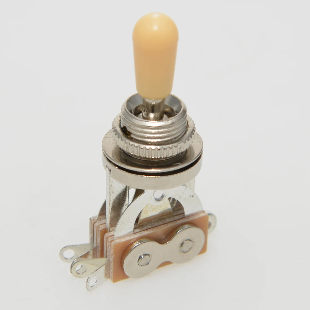 Selector de Pastillas 3 Vías para Guitarra LP – Toggle Switch con Tapa