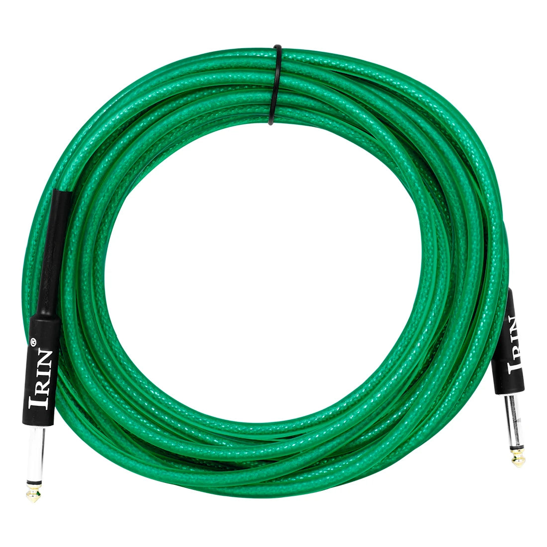Cable de Guitarra IRIN Blindado 6.35mm – 3/6/10M Reducción de Ruido (GT-89)