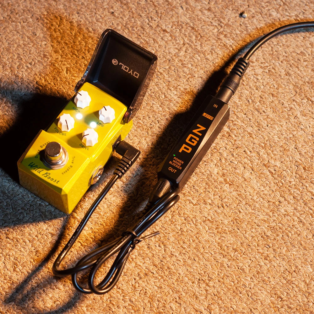 JOYO JP-06 ZGP Guitar Pedal Power Noise Blocker Purifier Noise Reducer DC 9V Max 800mA Output Noise Isolation Function