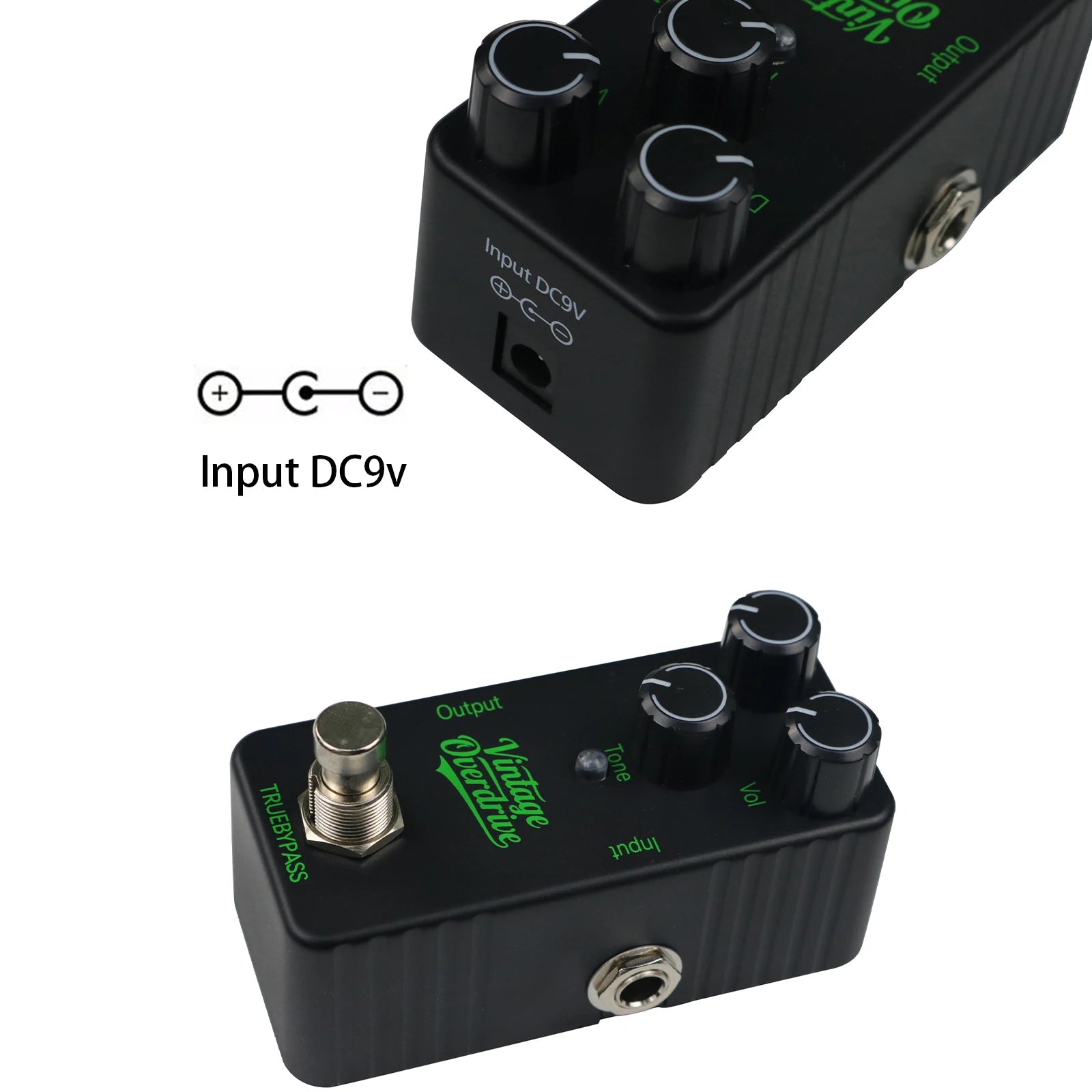 Mini pedal de efectos para guitarra - Modulación, distorsión, retardo, overdrive.