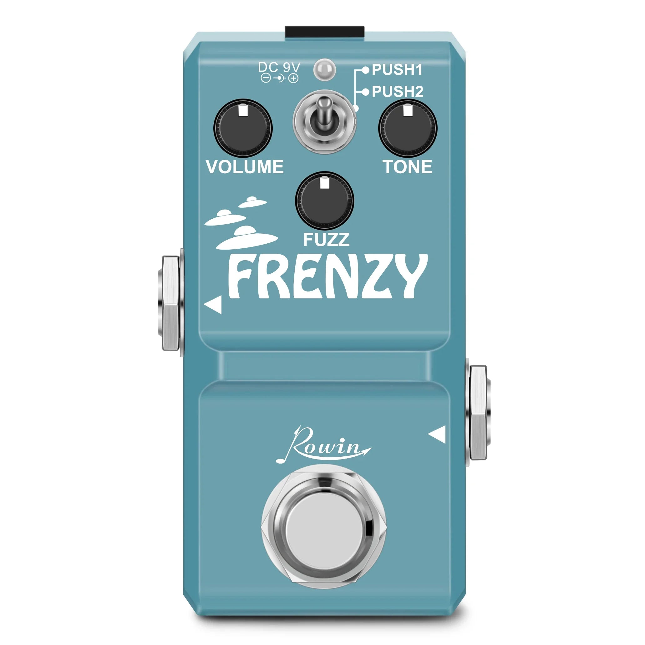 Pedales de Efectos Rowin — Fuzz, Chorus, Delay, Phaser, Distortion y más