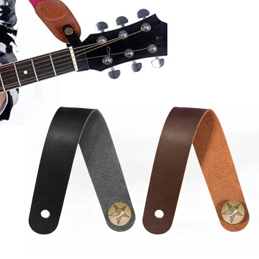 Adaptador de Correa para Clavijero Miwayer – Cuero | Guitarra Acústica, Clásica, Bajo y Ukulele